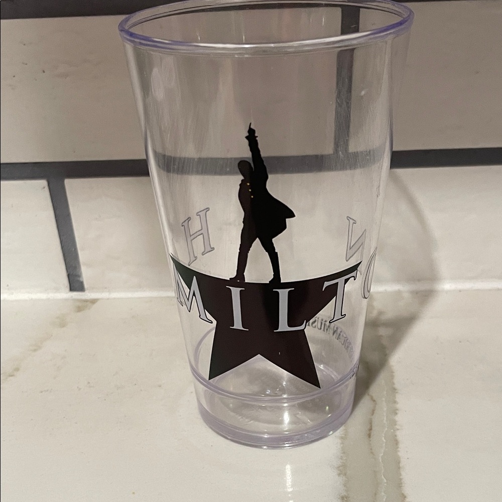 Hamilton Souvenir Clear Acrylic Cup